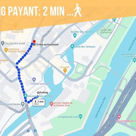 Appartement Spa - Nahleo Industriel Dole Zewnętrze zdjęcie