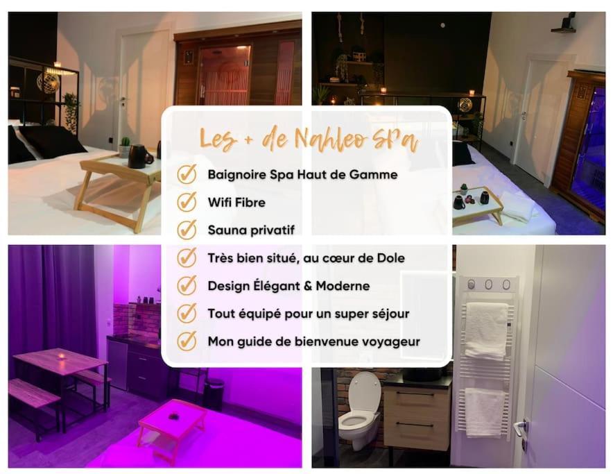 Appartement Spa - Nahleo Industriel Dole Zewnętrze zdjęcie